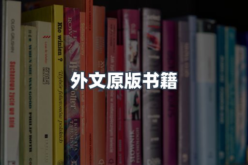 外文原版书籍